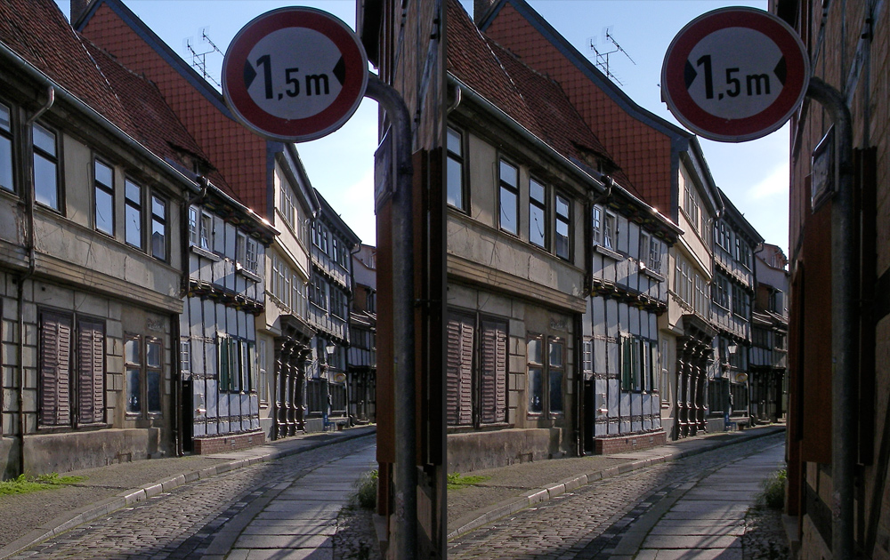 frühmorgens in Quedlinburg