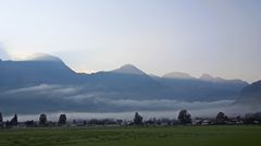 Frühmorgens in Schönau a.K.