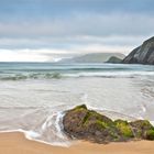 Frühmorgens noch einsamer Strand am Slea Head Drive