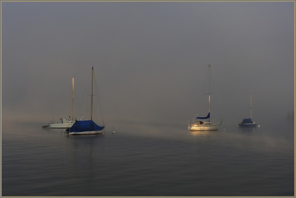 Frühnebel am Ammersee