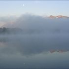 "Frühnebel am Baggersee"