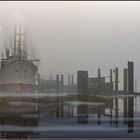 Frühnebel am Hafen...