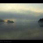 Frühnebel an der Otra