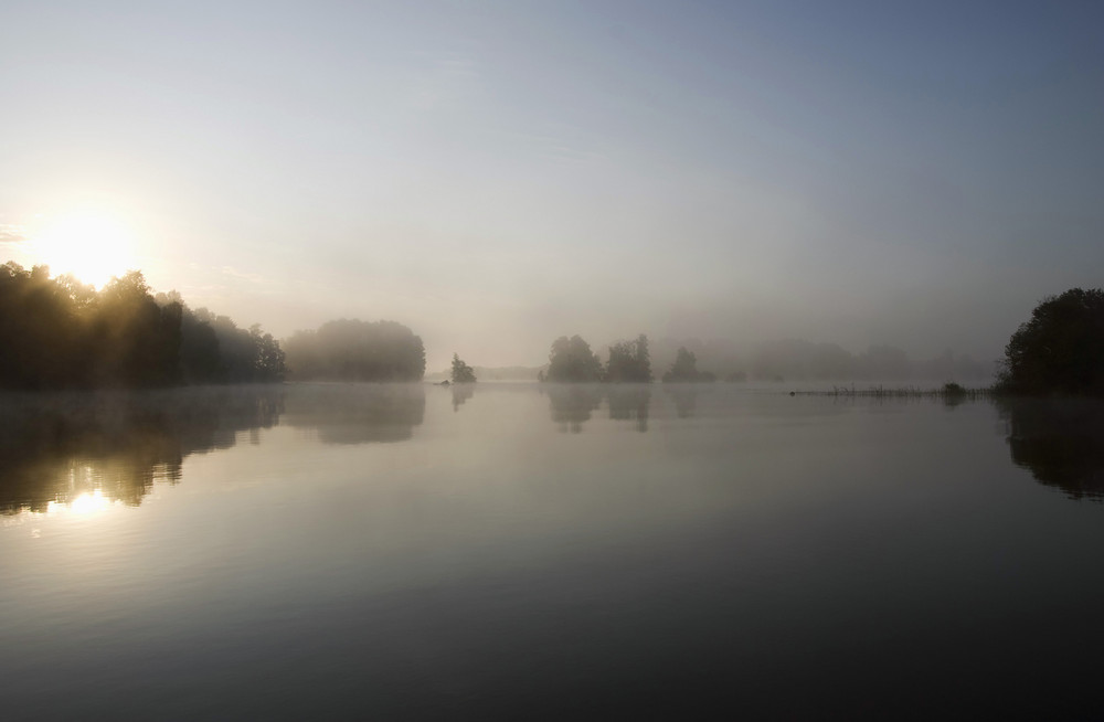 Frühnebel auf dem Solgensee