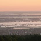 Frühnebel im Chiemgau