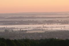 Frühnebel im Chiemgau