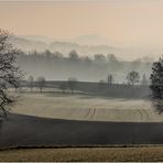 Frühnebel im Kraichgau