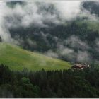 Frühnebel im Tierser Tal