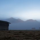 Frühnebel im Wettersteingebirge