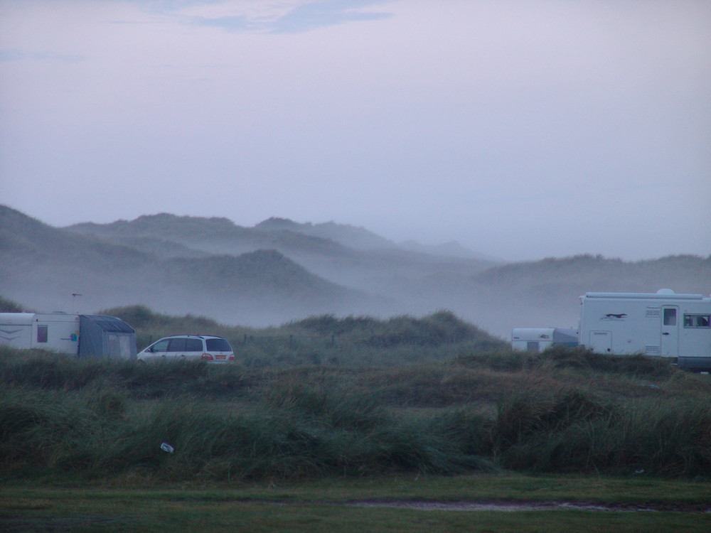 frühnebel in dänemark