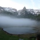 Frühnebel über dem Funtensee/BGL