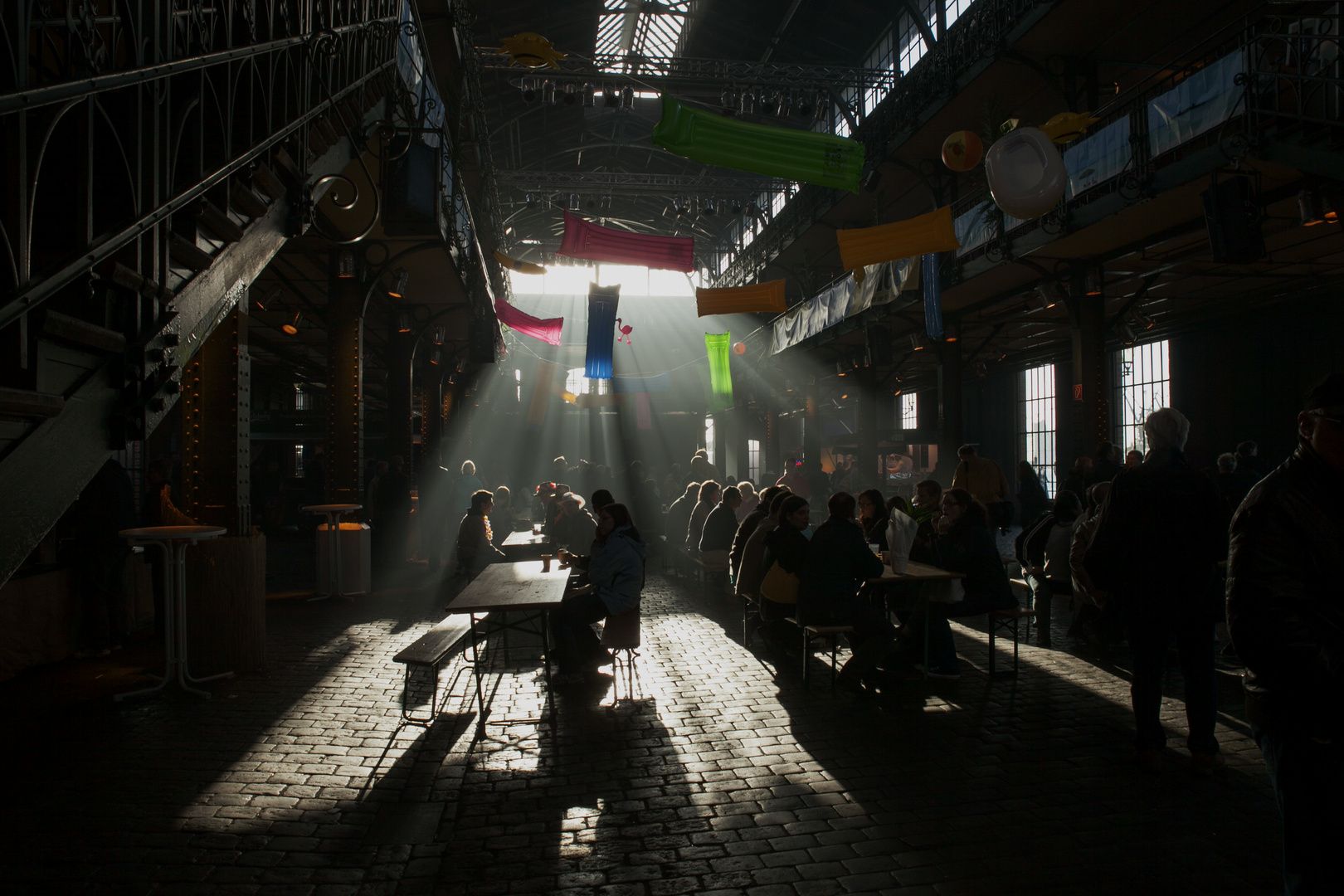 Frühschoppen in der Fischauktionshalle