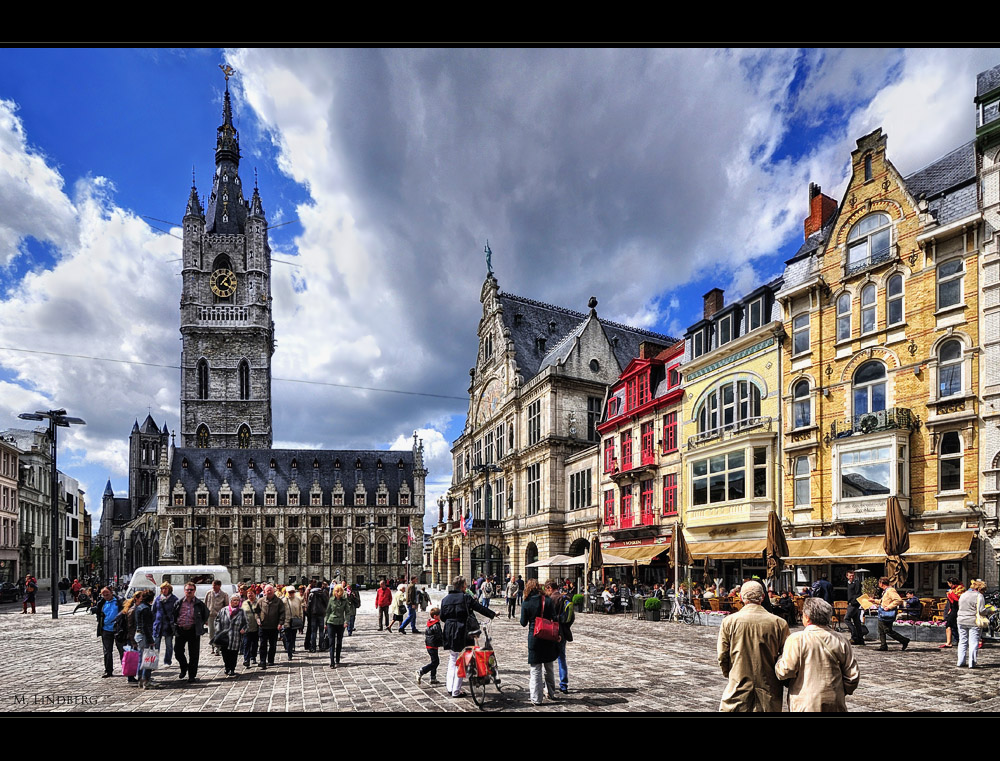 Frühsommer in Gent, Belgien