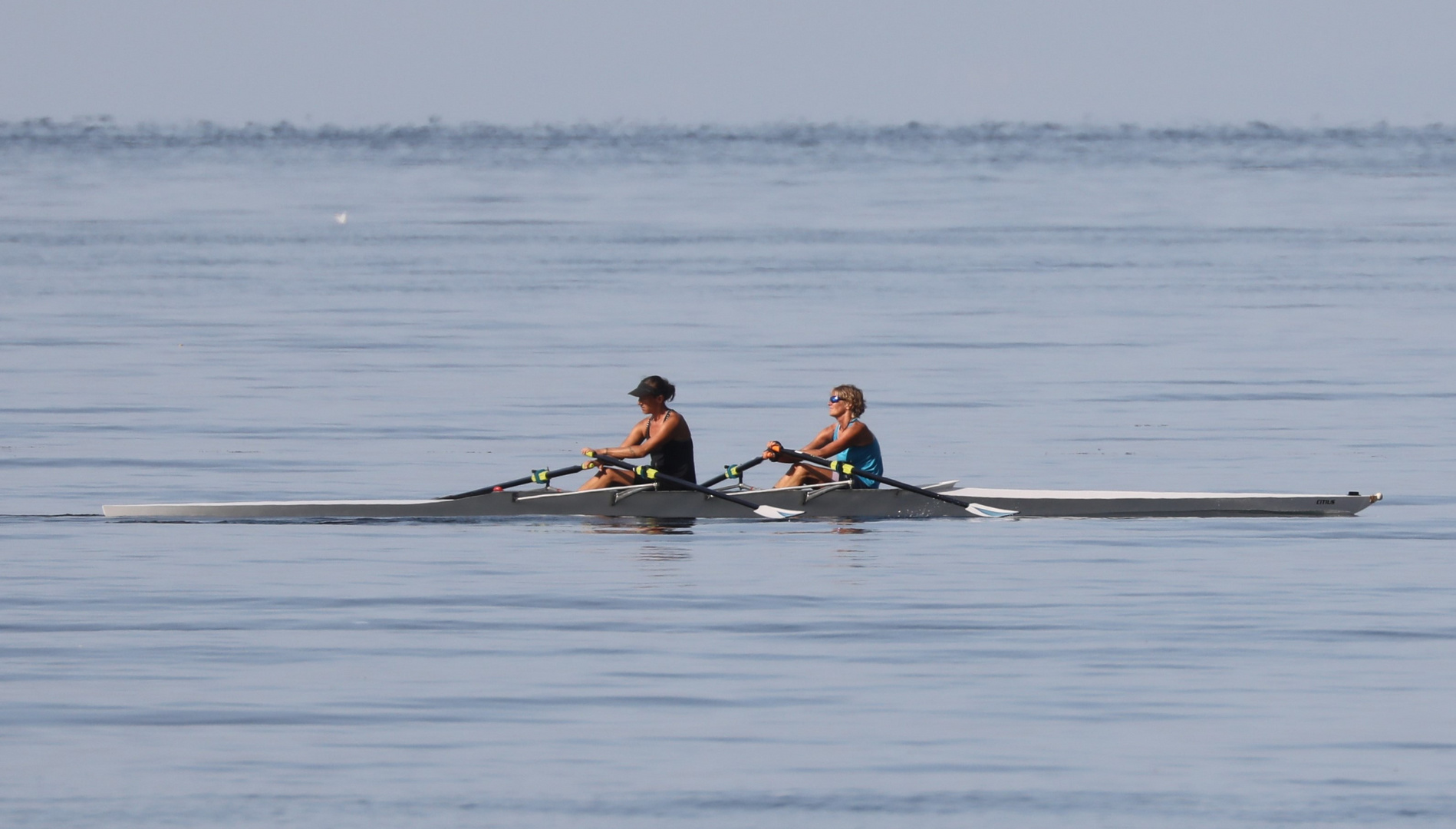 Frühsport auf dem Genfersee in Montreux