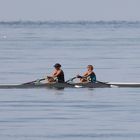 Frühsport auf dem Genfersee in Montreux