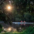 Frühsport auf dem Wasser