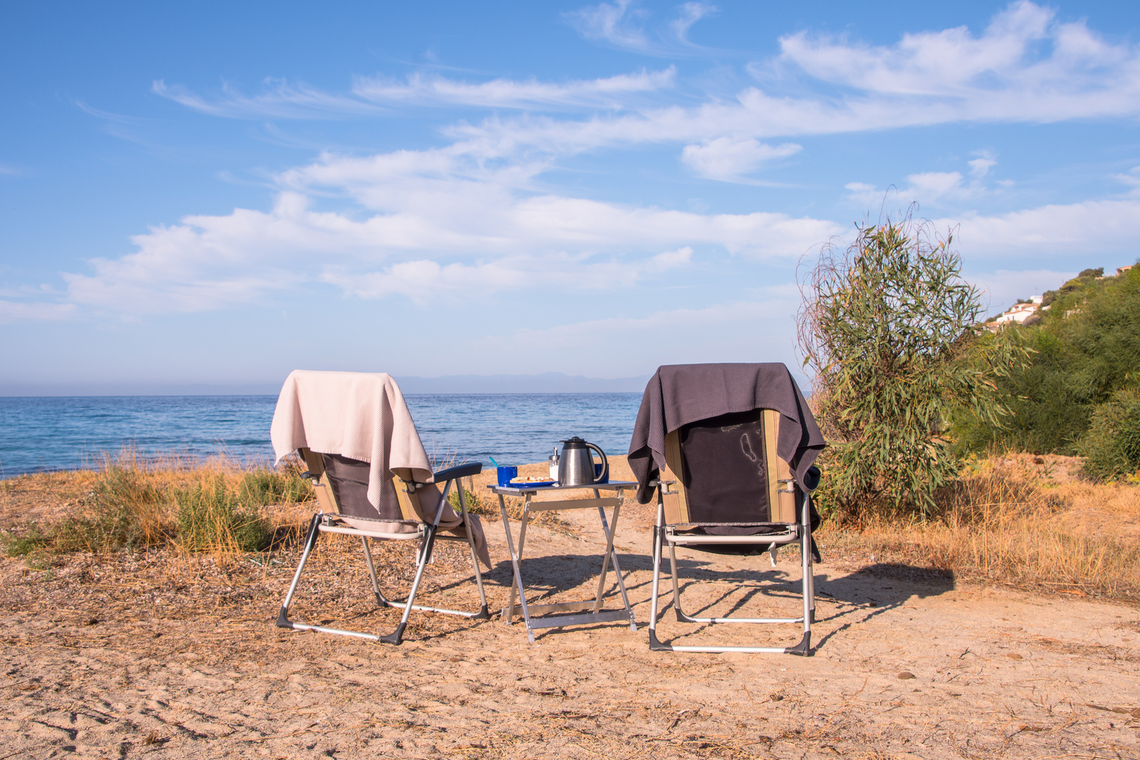 Frühstück am Strand