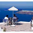 Frühstück auf Santorini