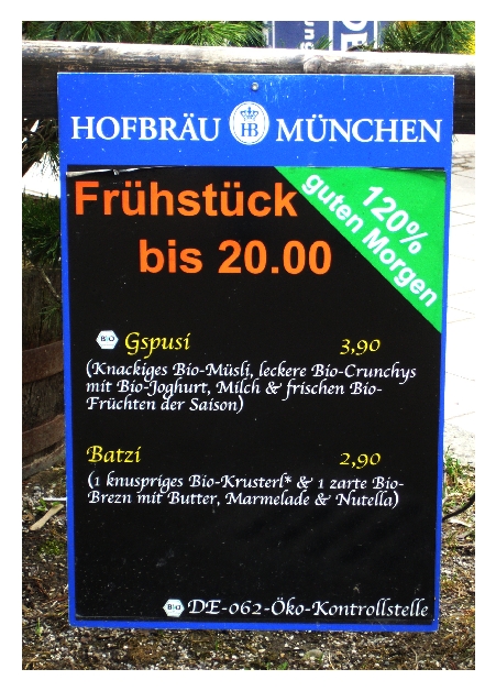 Frühstück bis in die Puppen