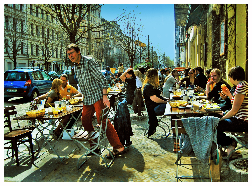 Frühstück im Freien