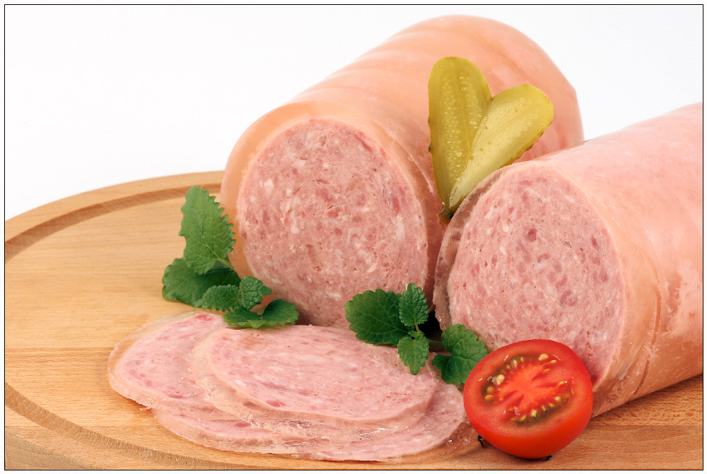 Frühstücksfleisch in Aspik