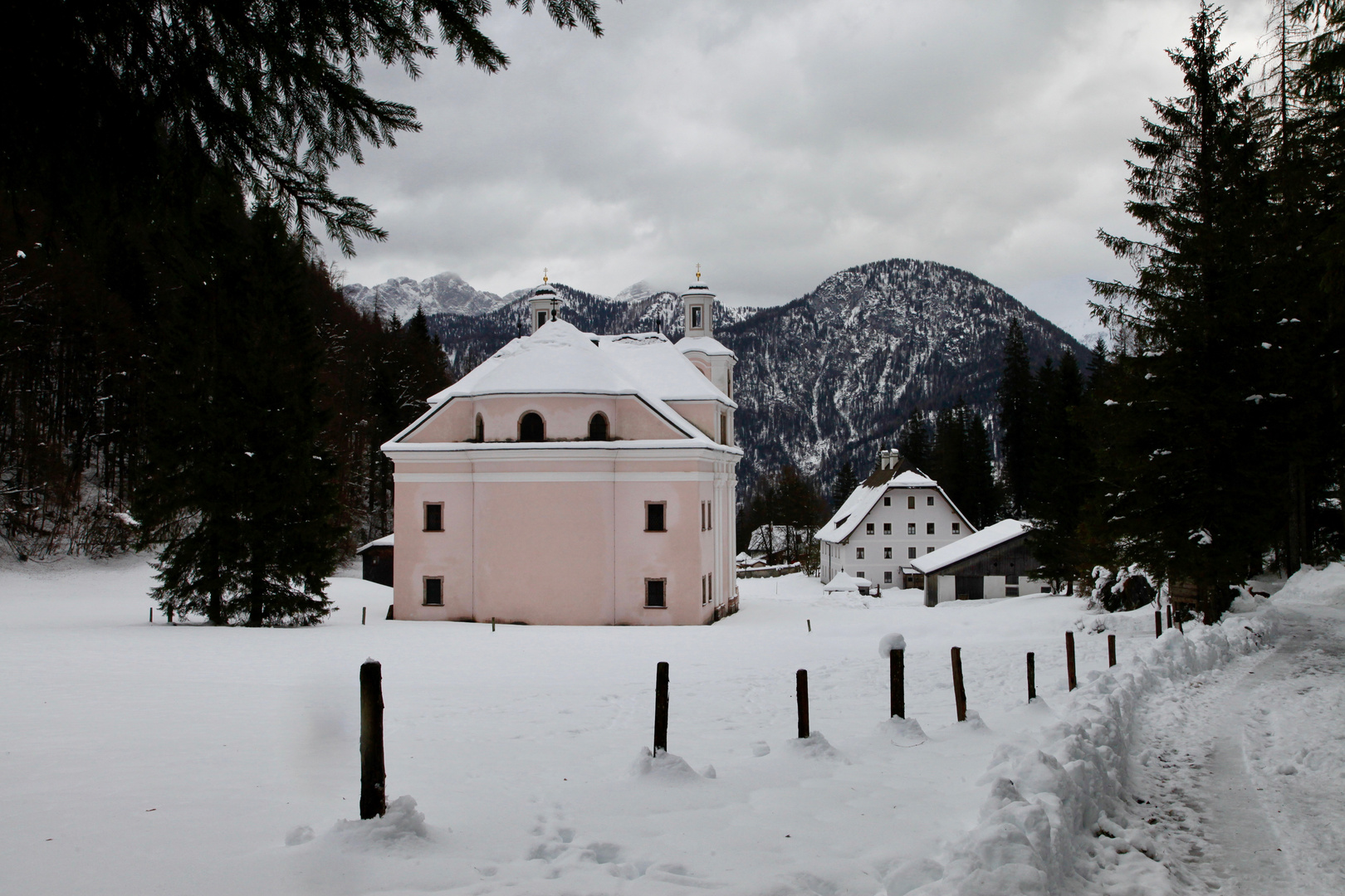 Frühwinter in den Loferer Steinbergen