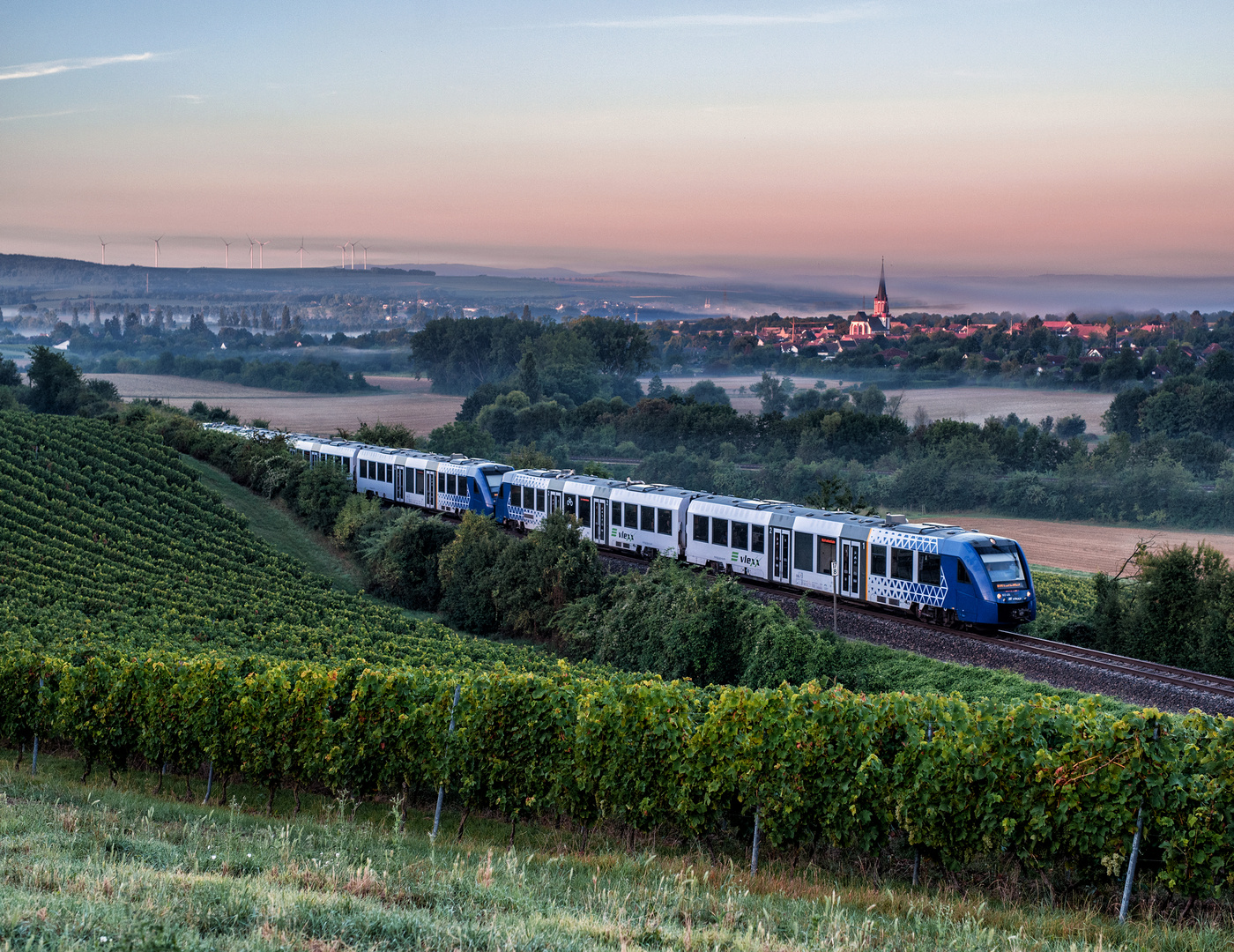 Frühzug nach Frankfurt