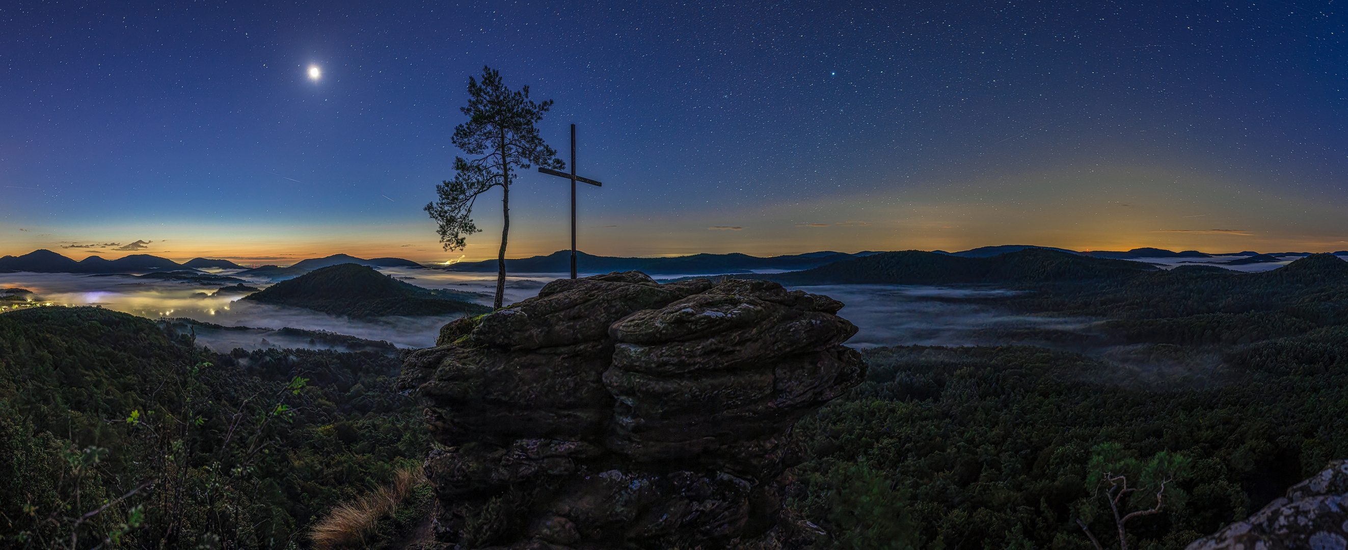 Frümorgens auf dem Felsen ....