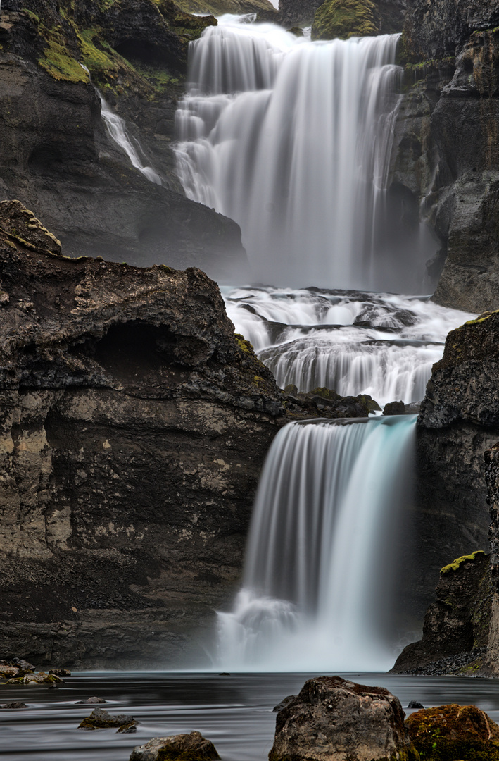 Ófærufoss Waterfall