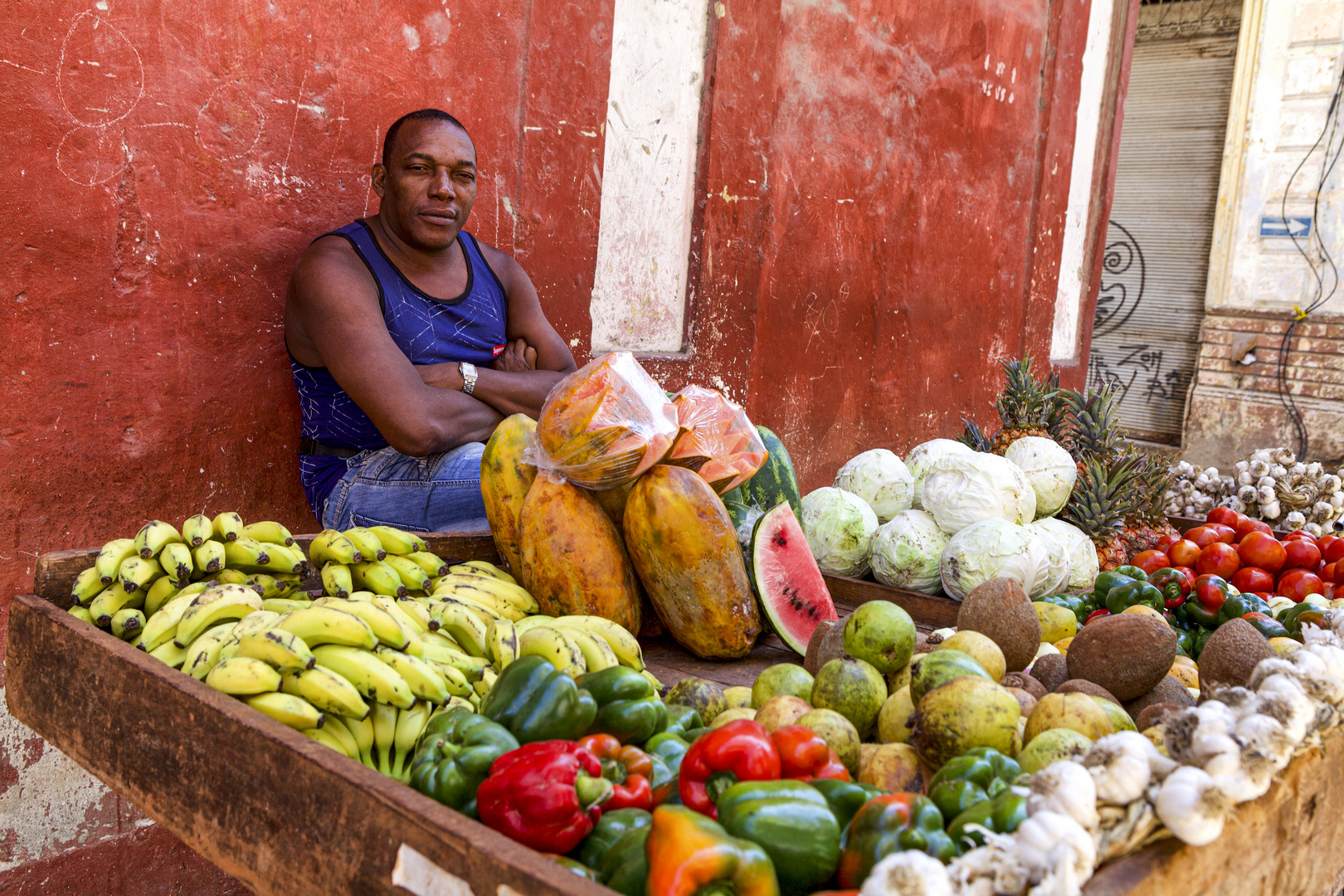 fruit & vegetables vendor_Habana