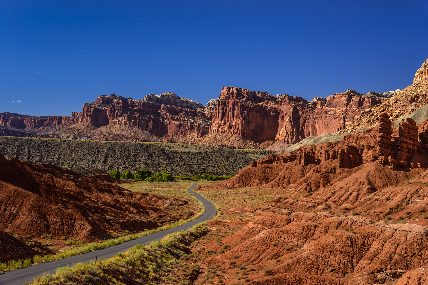 Fruita Cliffs, Capitol Reef National Park, Utah, USA