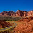 Fruita Cliffs, Capitol Reef National Park, Utah, USA