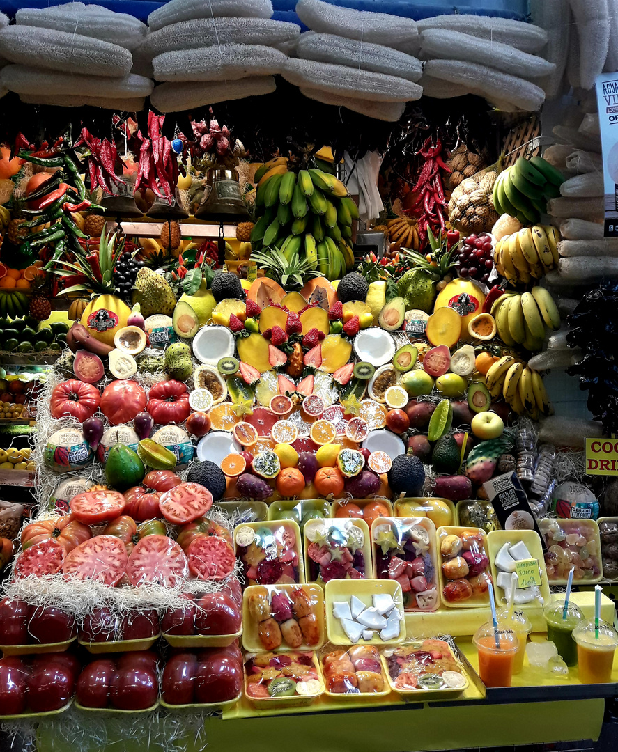 Fruits exotiques appétissants