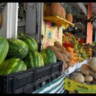 Frutas frescas, en la plaza