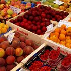 Frutta al mercato rionale di Campo de Fiori a Roma