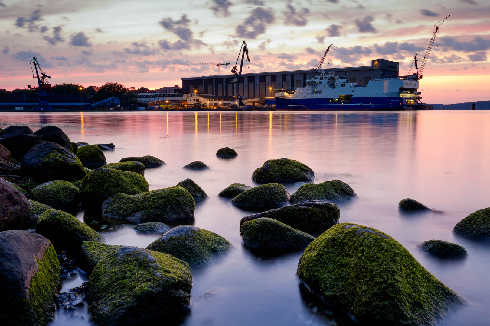 FSG Flensburg sunset