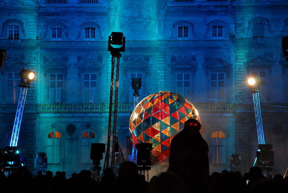 fête des lumieres 2007 Lyon place des Terreaux