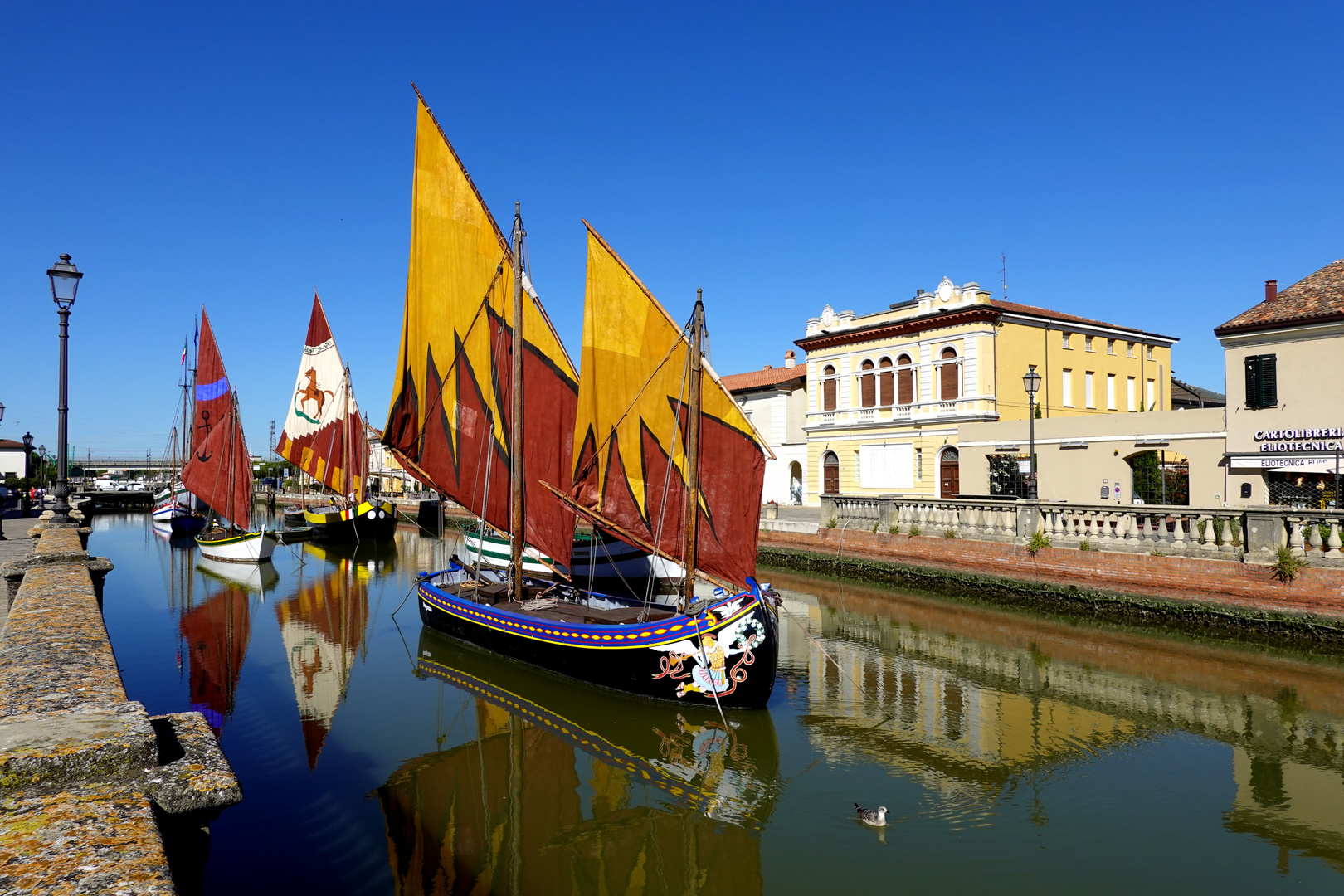 fête maritime, proche de Cervia, Italie.