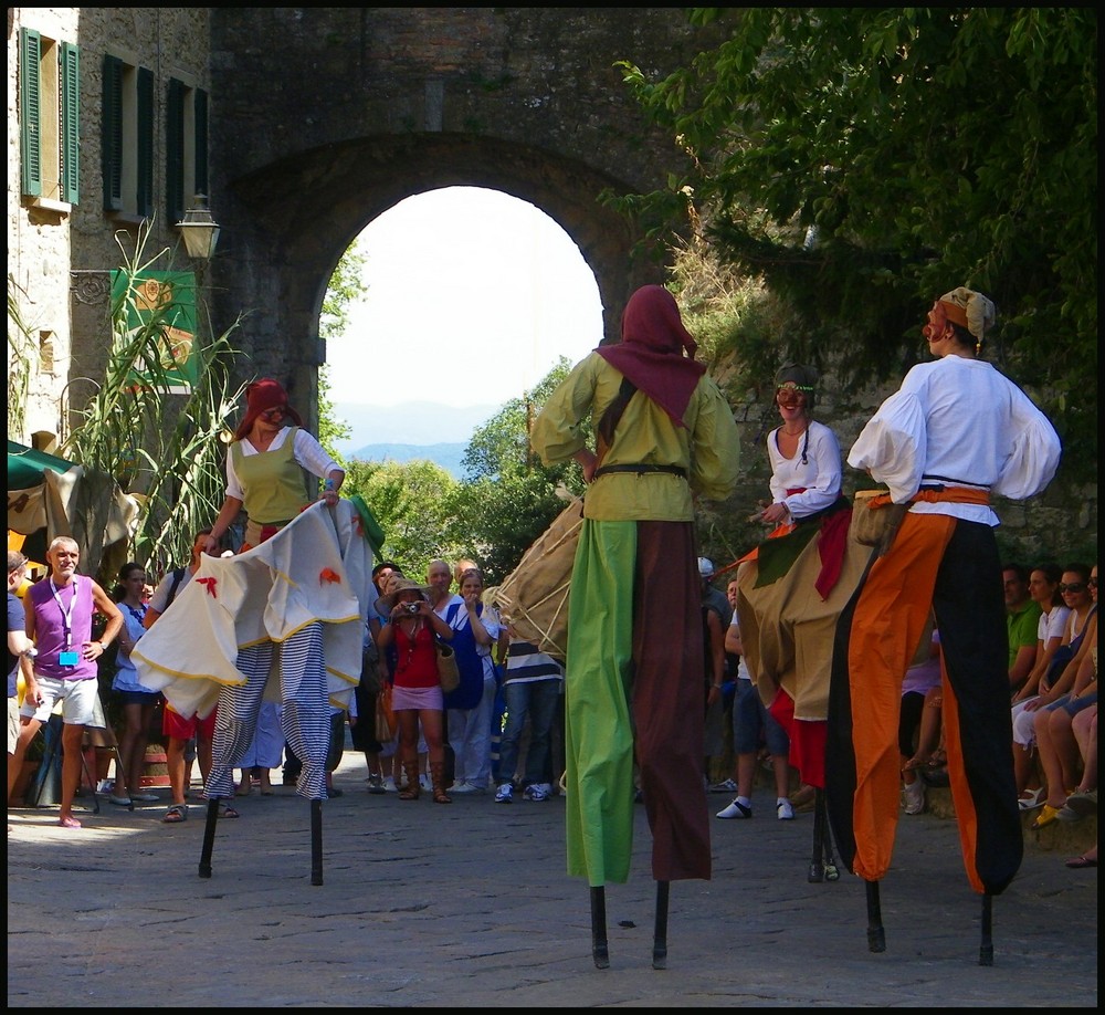 Fête médiévale en Toscane