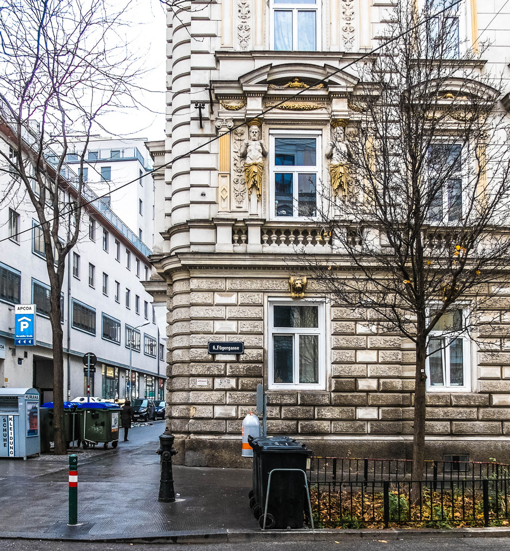 Fügergasse, Wien, 5. Bezirk, Gumpendorf, Mietshaus