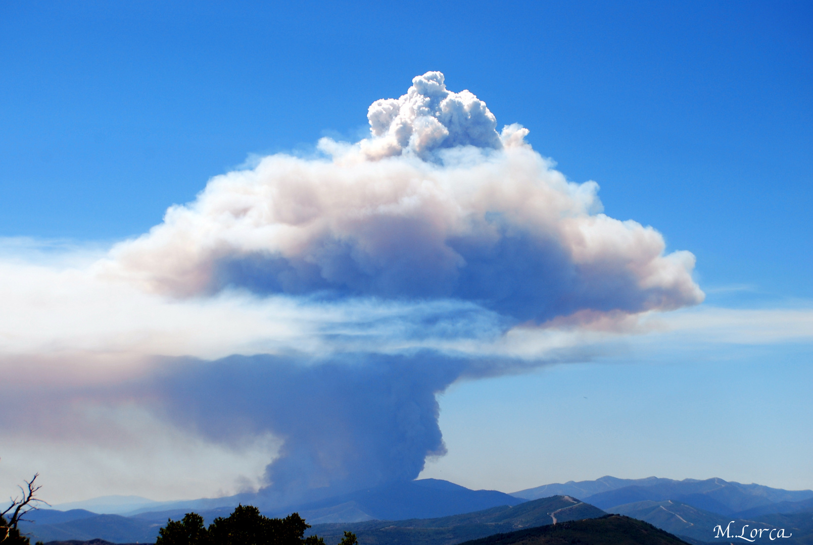 fuego en las hurdes Caceres