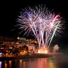 Fuegos artificiales en Castell de Ferro(Granada)