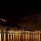 Fuegos artificiales en el Postiguet