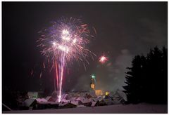 Fuegos artificiales sobre el pueblo mío (Feuerwerk über meinem Dorf)