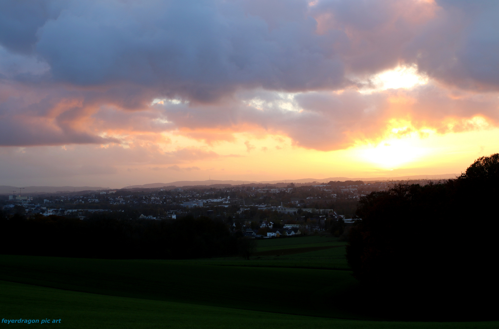 füher sonnenuntergang 