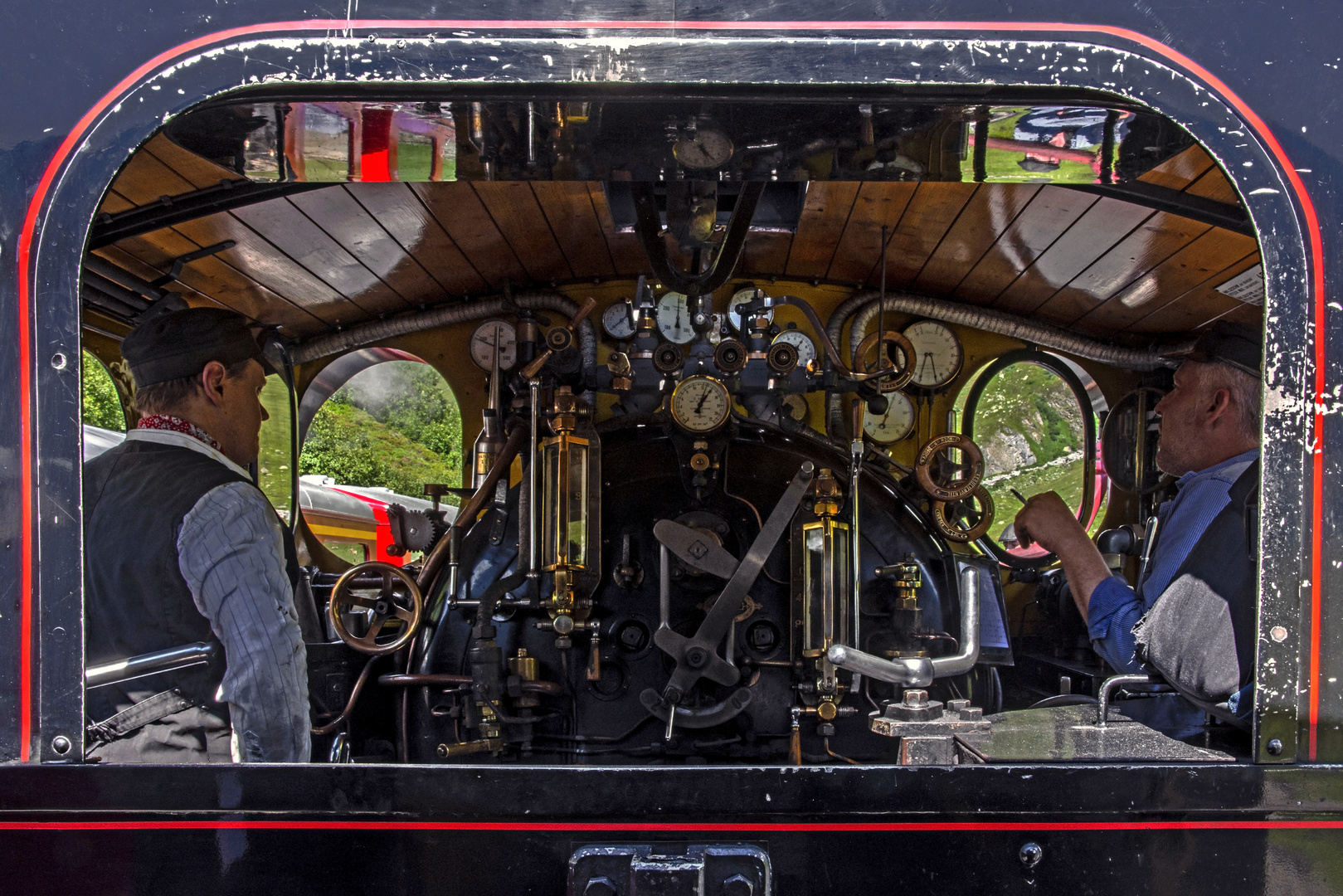 Führerhaus Lok HG 3/4 FO Nr.4  DFB  17.06.2019 