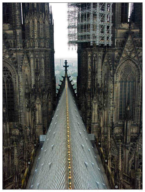 Führung über die Dächer des Kölner