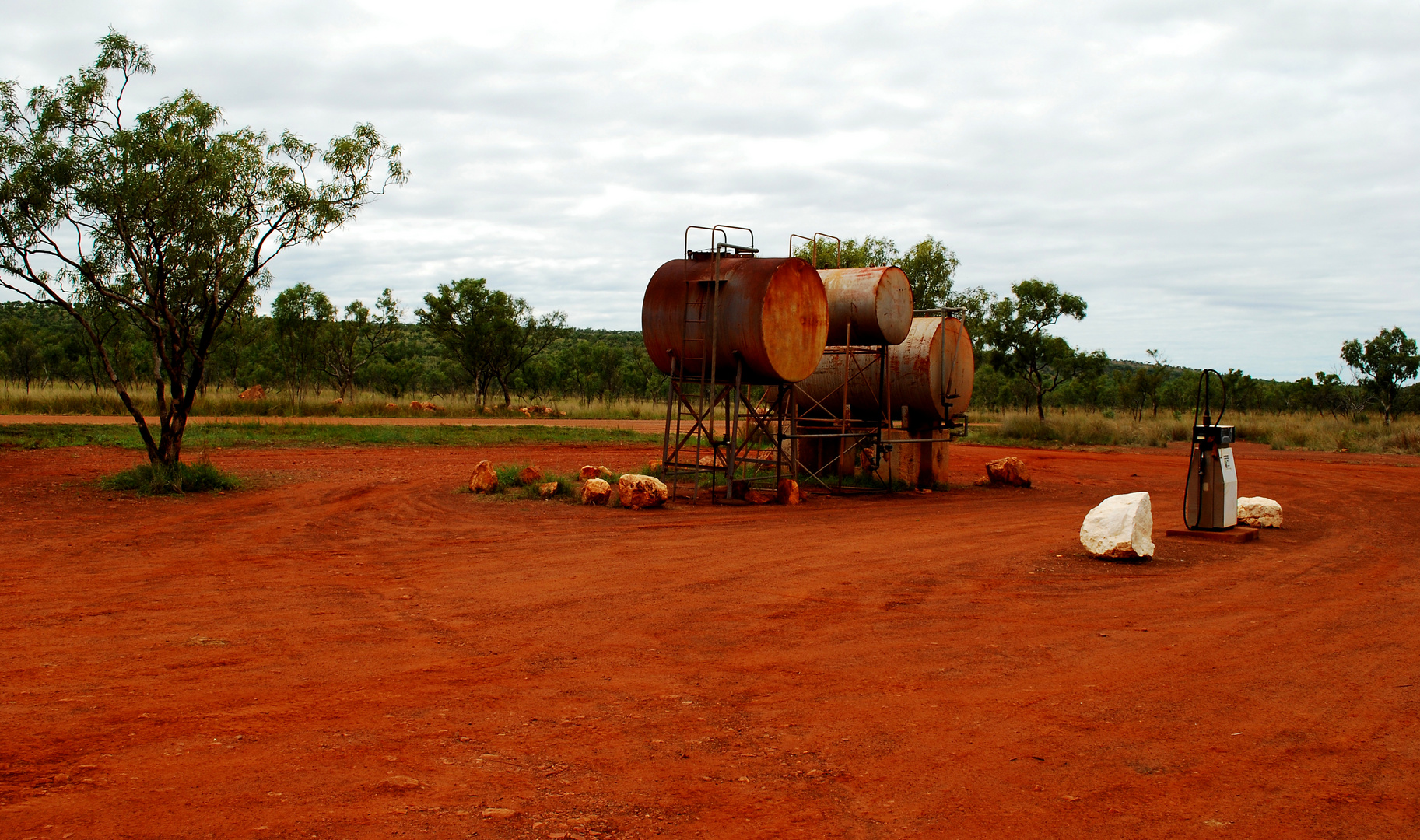 fuel station