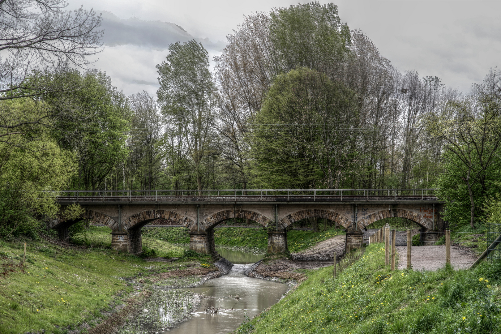 Fünf Bogenbrücke