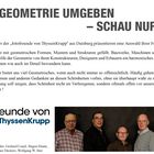 Fünf Mitglieder der „fotofreunde von ThyssenKrupp“ aus Duisburg präsentieren